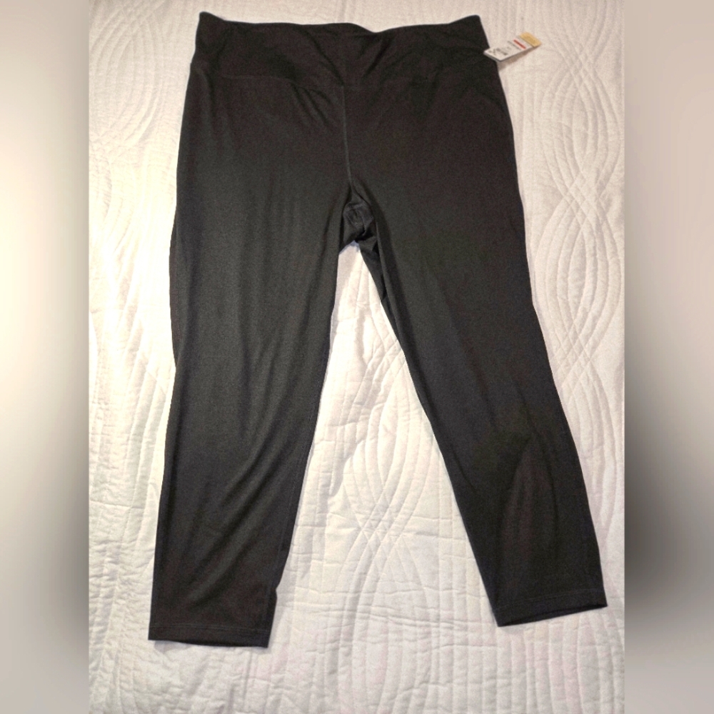 Ideology Black Track Pants.  Women's Size 3x. Bnwt